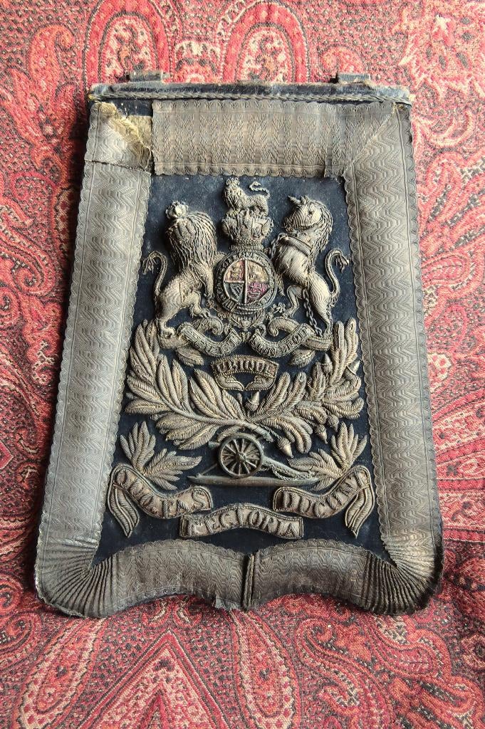 Engelse Victoriaanse Royal Artillery Officers Sabretache, Verzamelen, Militaria | Algemeen, Landmacht, Overige typen, Engeland