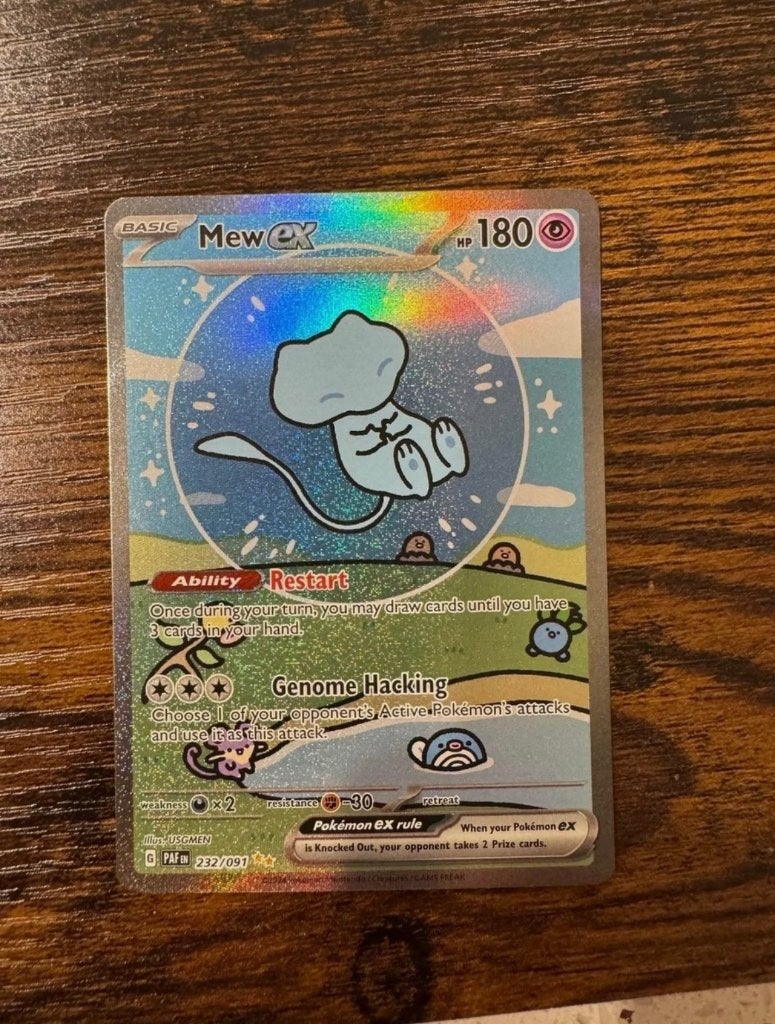 Mew ex 232, Ophalen of Verzenden, Nieuw, Losse kaart, Foil