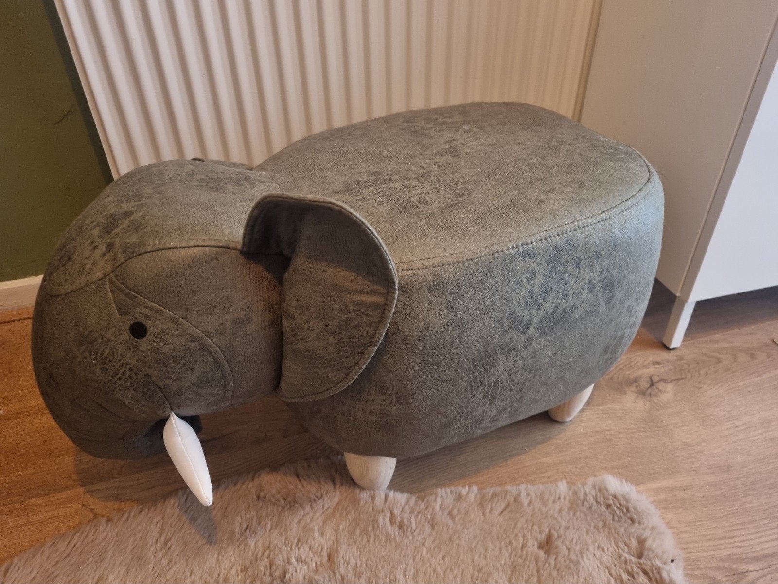 Krukje olifant, Ophalen, Nieuw