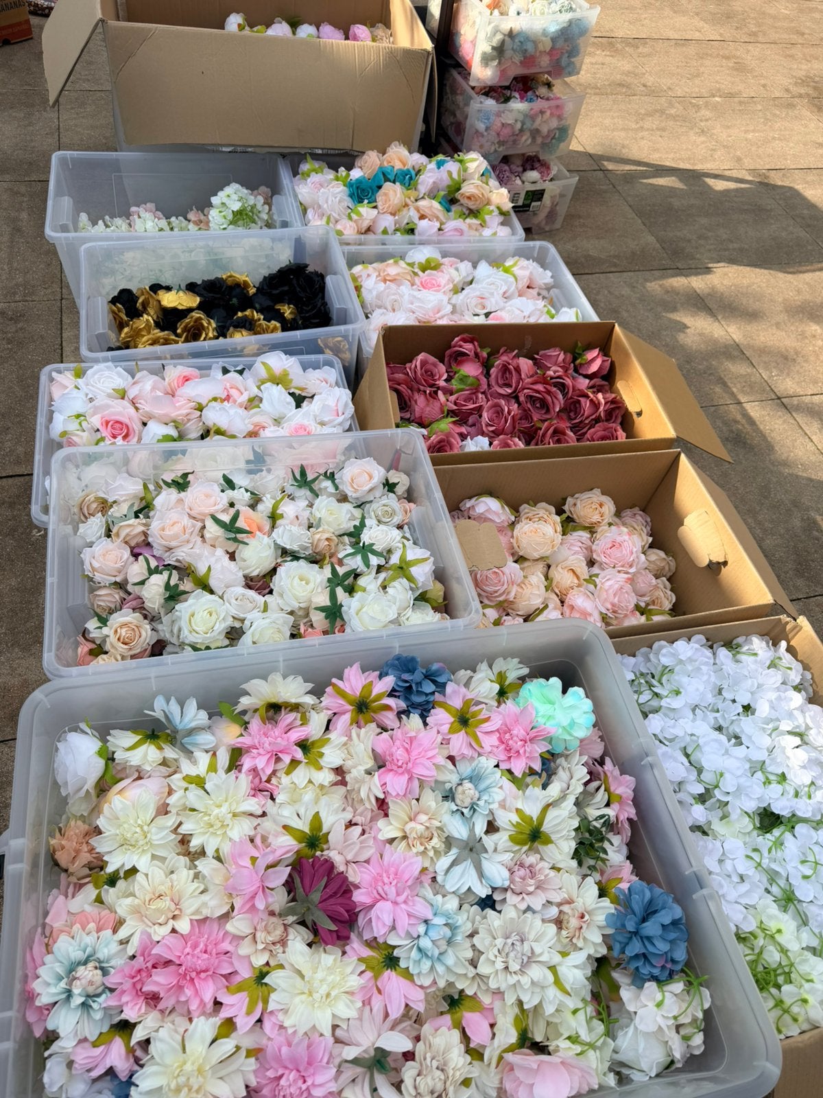 GIGANTISCHE PARTIJ KUNSTBLOEMEN VEEL SOORTEN & KLEUREN!, Ophalen, Nieuw