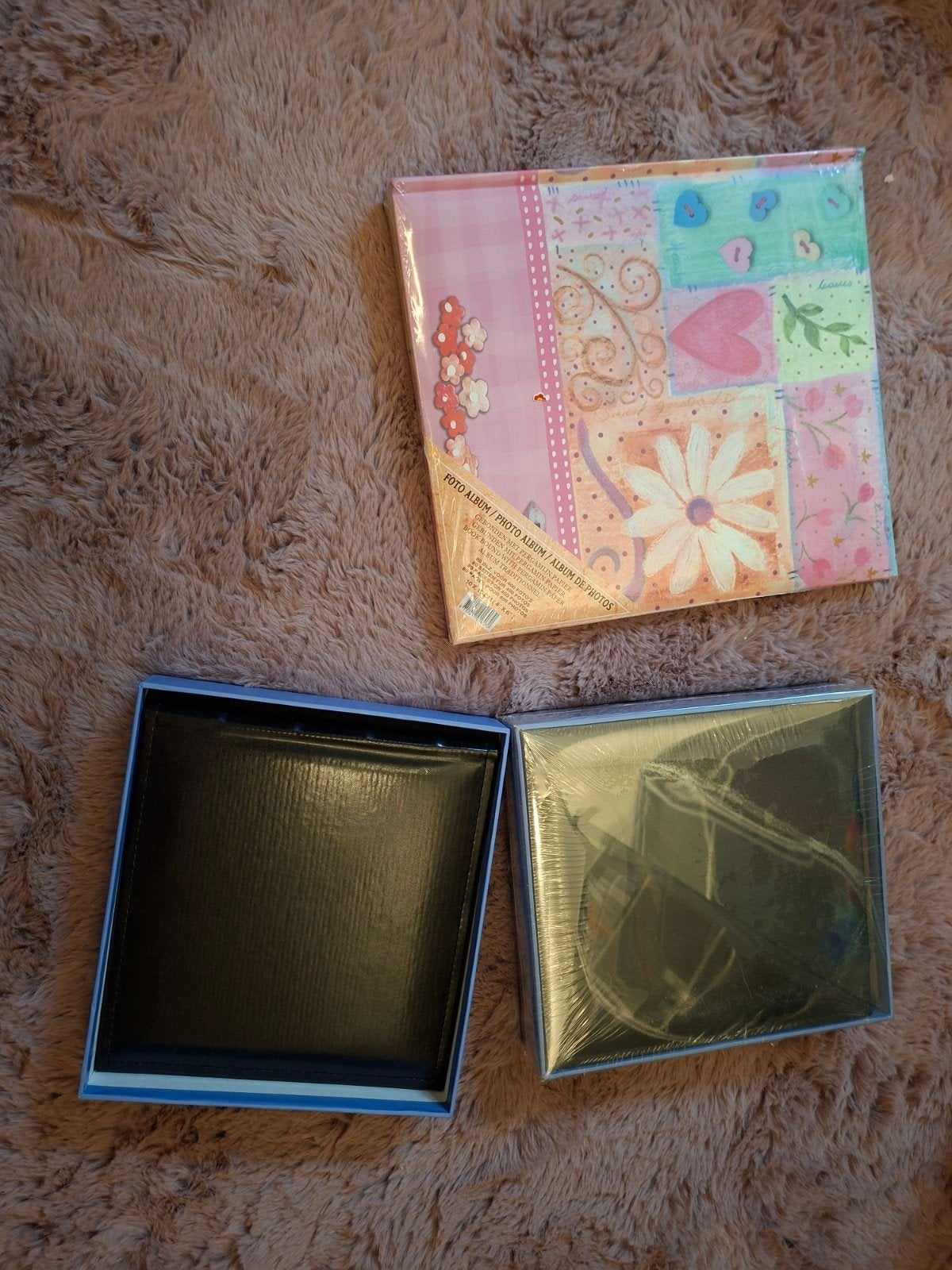 3 nog nieuwe fotoalbums., Ophalen of Verzenden, Nieuw, Henzo, Zwart
