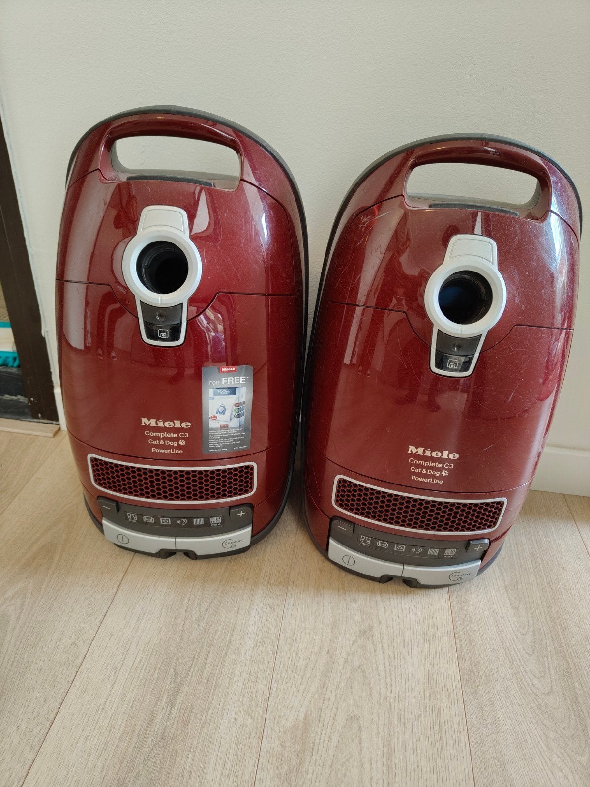 Miele complete c3 3 totaal, Gebruikt, Geschikt voor harde vloeren, 1200 tot 1600 watt, Ophalen