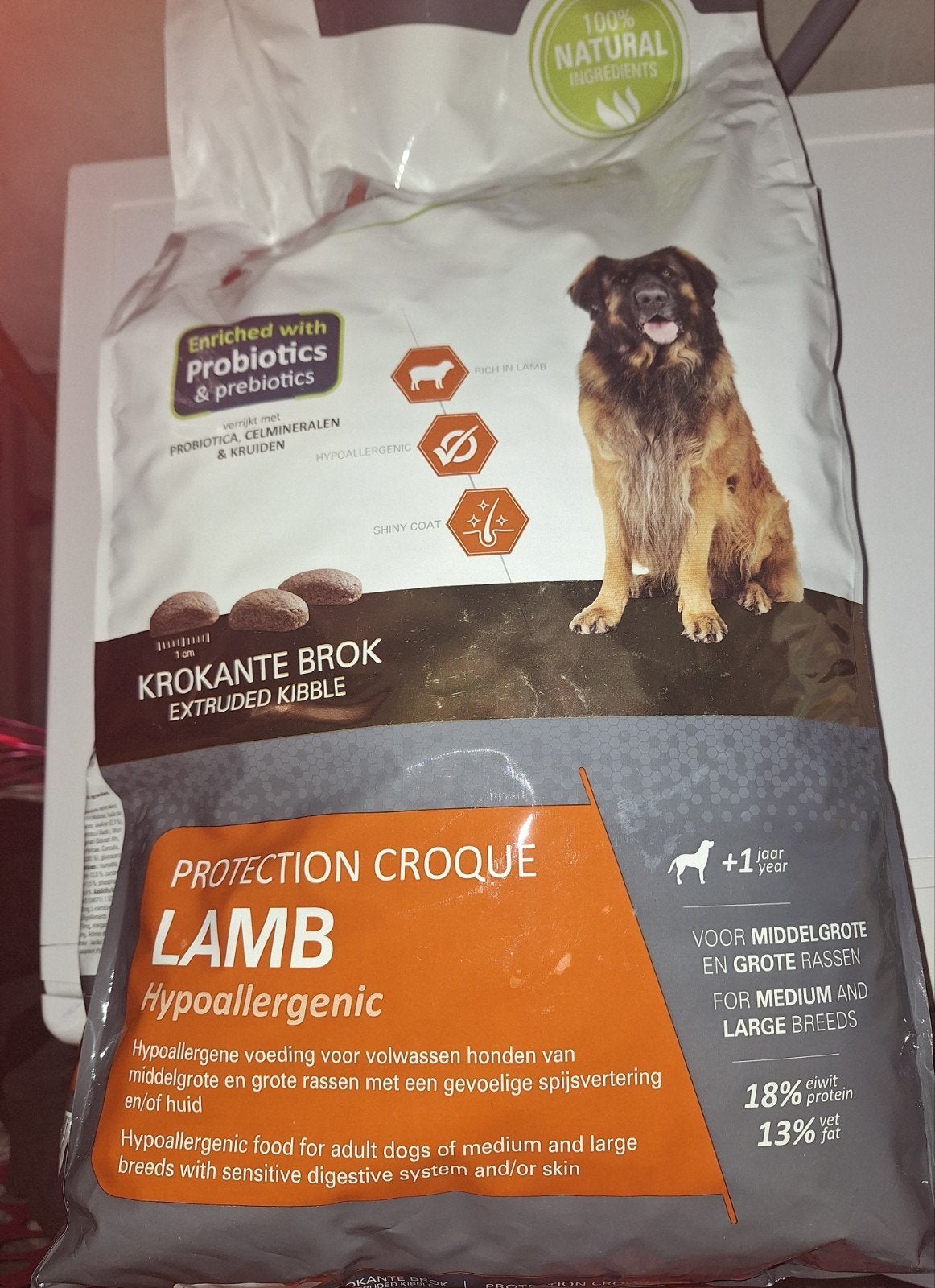 Te koop prins krokante brokken 10 kg nieuwe zak, Dieren en Toebehoren, Dierenvoeding, Ophalen