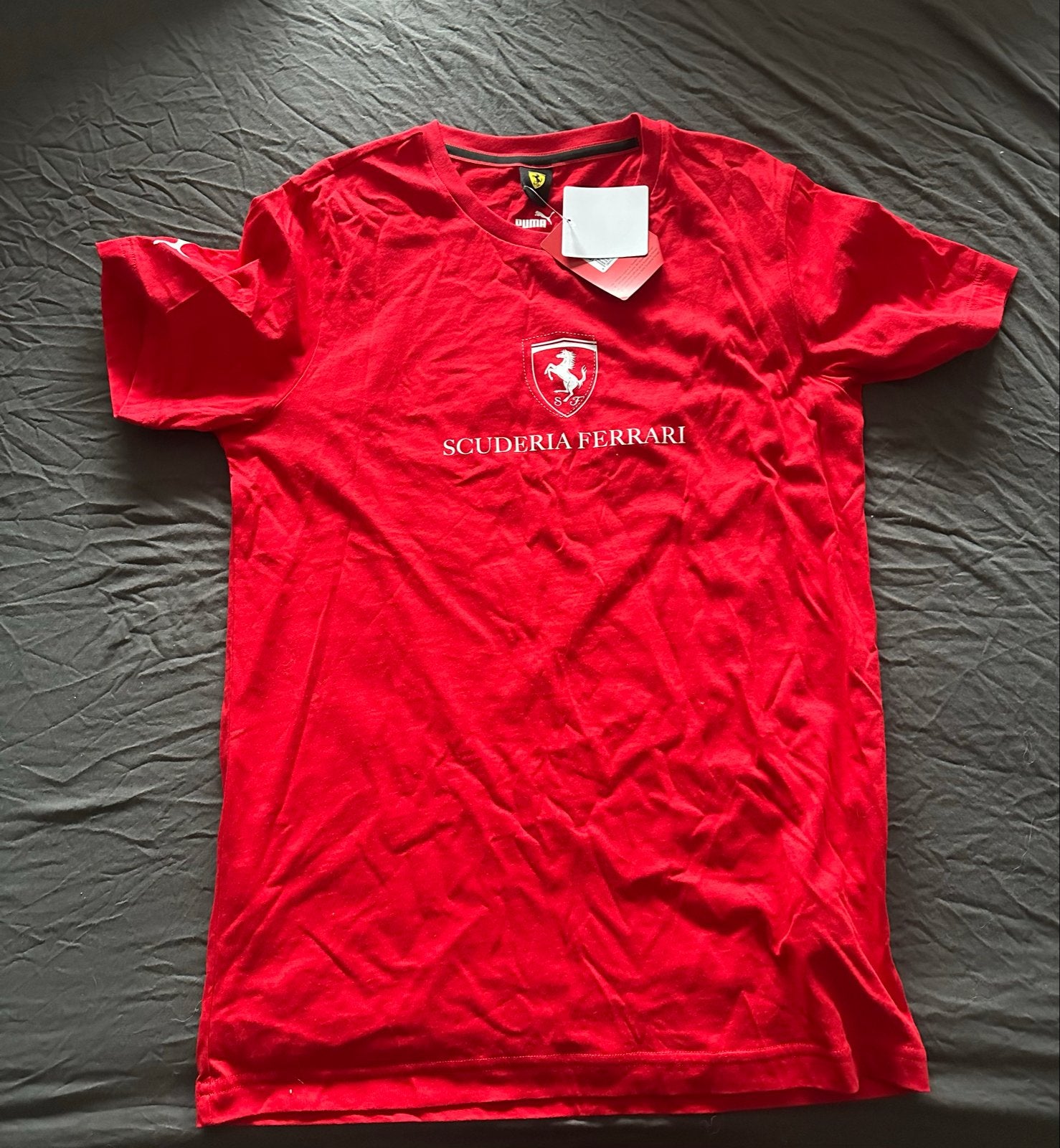 Puma Ferrari T-shirt Rood Maat S Nieuw met labels, Kleding | Heren, Ophalen of Verzenden, Nieuw, Maat 46 (S) of kleiner, Rood