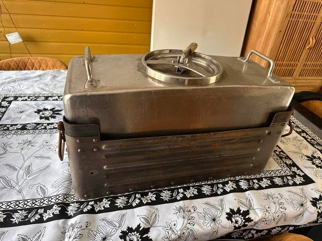Gamel rechthoekig 30 liter, Ophalen, Gebruikt, Rvs, Overige typen