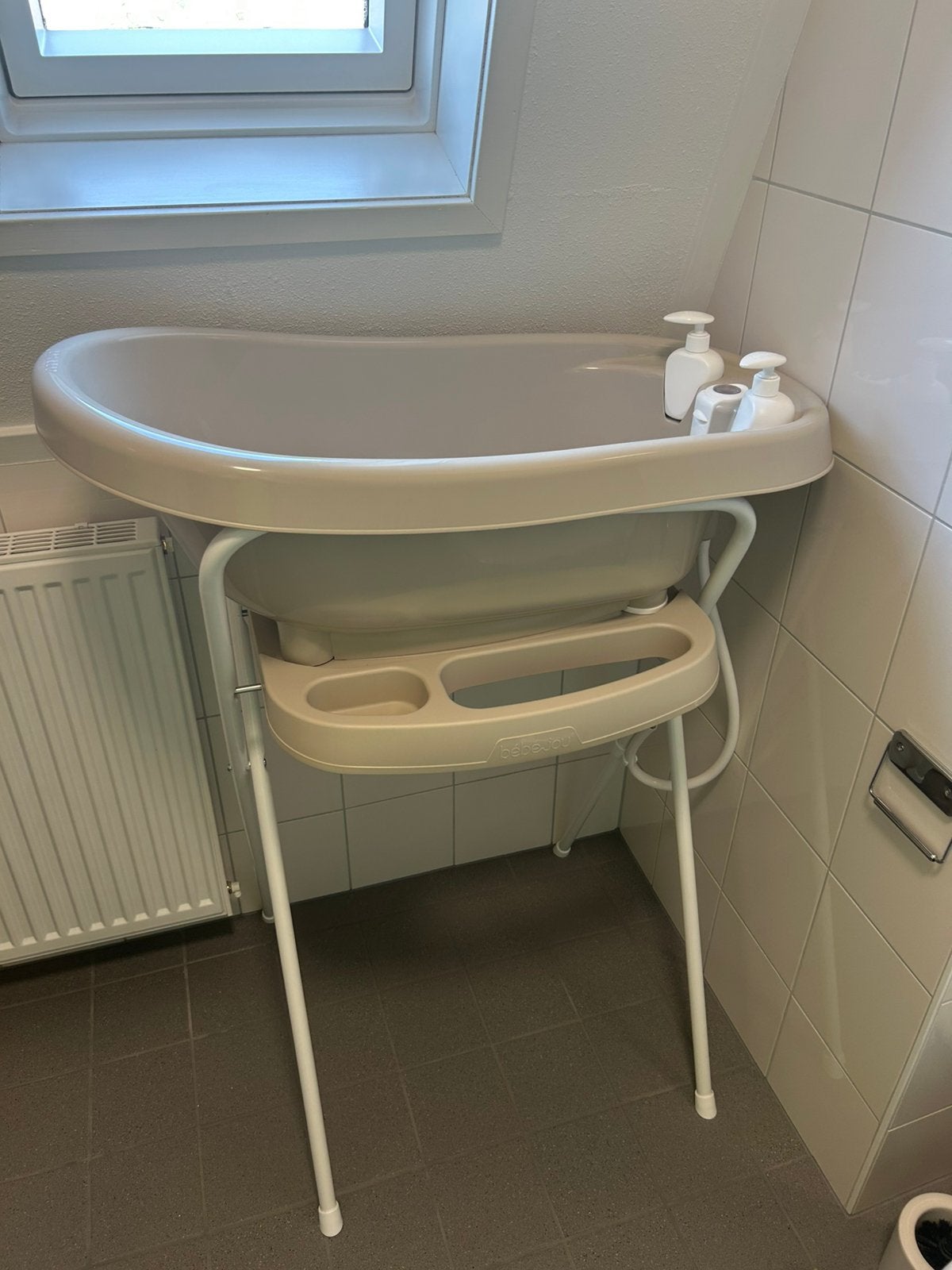 BEBE JOU badje taupe, Kinderen en Baby's, Badjes en Verzorging, Ophalen of Verzenden, Zo goed als nieuw, Badje, Bébé-jou