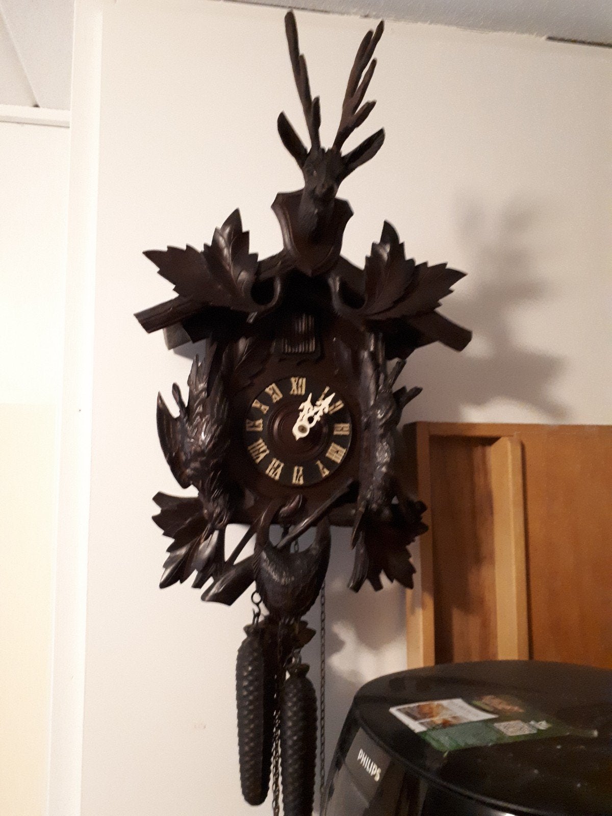 Mooie oude koekoeksklok, Antiek en Kunst, Ophalen