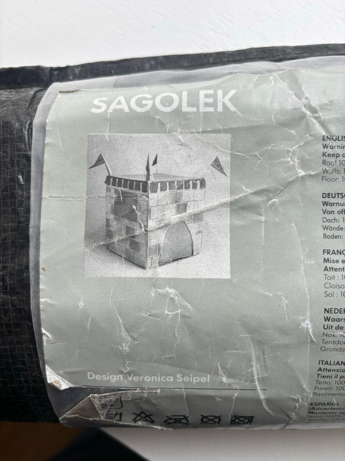 IKEA Sagolek Speelkasteeltent voor kinderen, Ophalen of Verzenden, Gebruikt