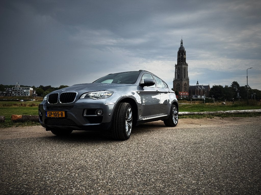 BMW X6 xDrive35i 306pk | Pano | HUD | 360° | Cognac leder, Auto's, Automaat, Euro 5, Bruin, Bi-Xenon koplampen