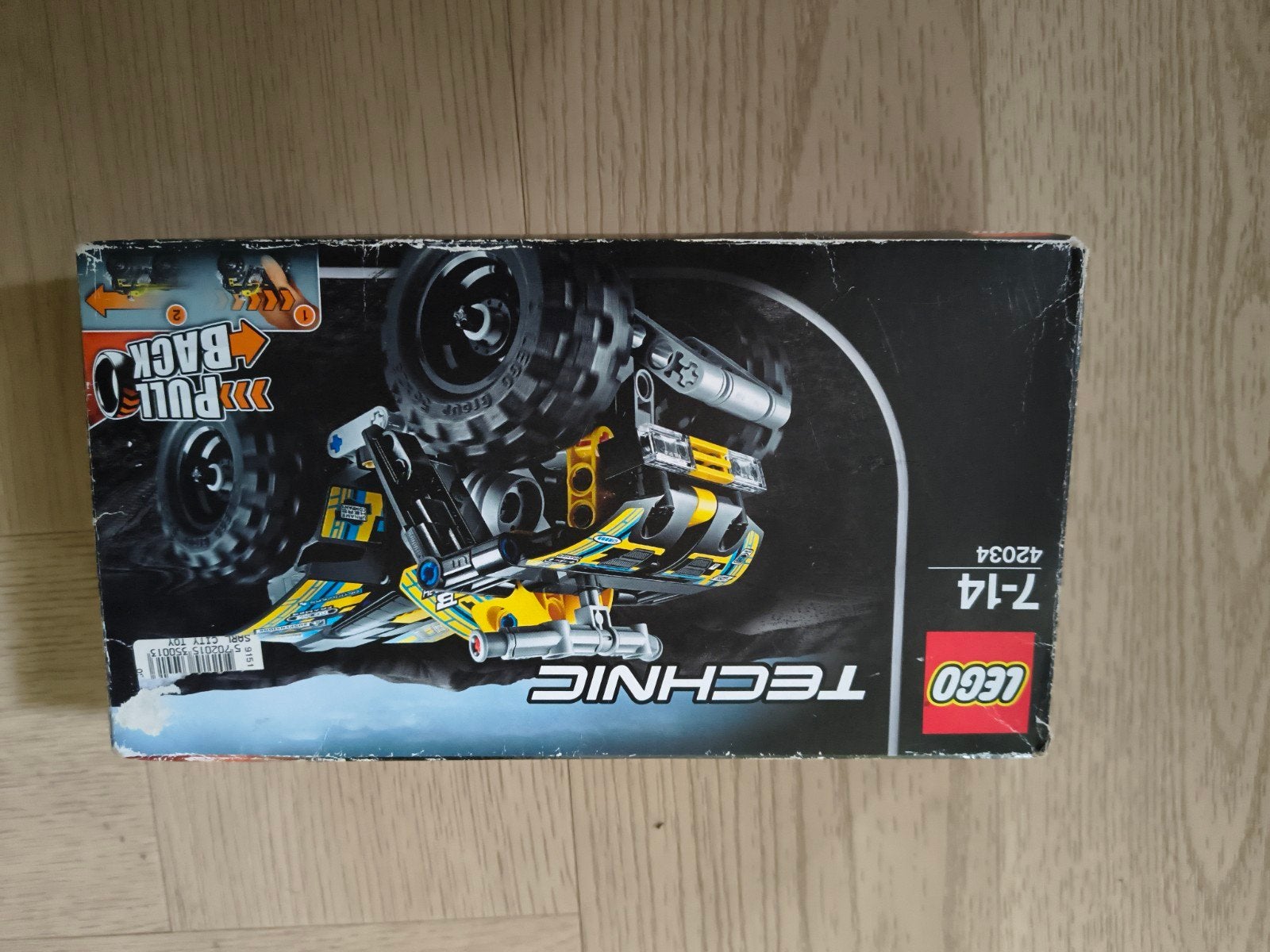 Lego Technic 42034 Quad Bike, Inclusief instructies, Gebruikt, Lego, Ophalen of Verzenden