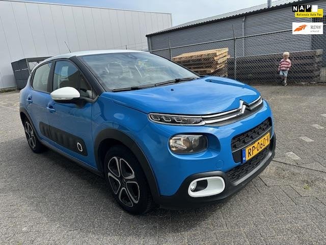 Citroen C3 1.2 PureTech Feel Edition CLIMAT BJ 4-2018 APK 5-, Auto's, 450 kg, Euro 6, 1199 cc, 450 kg