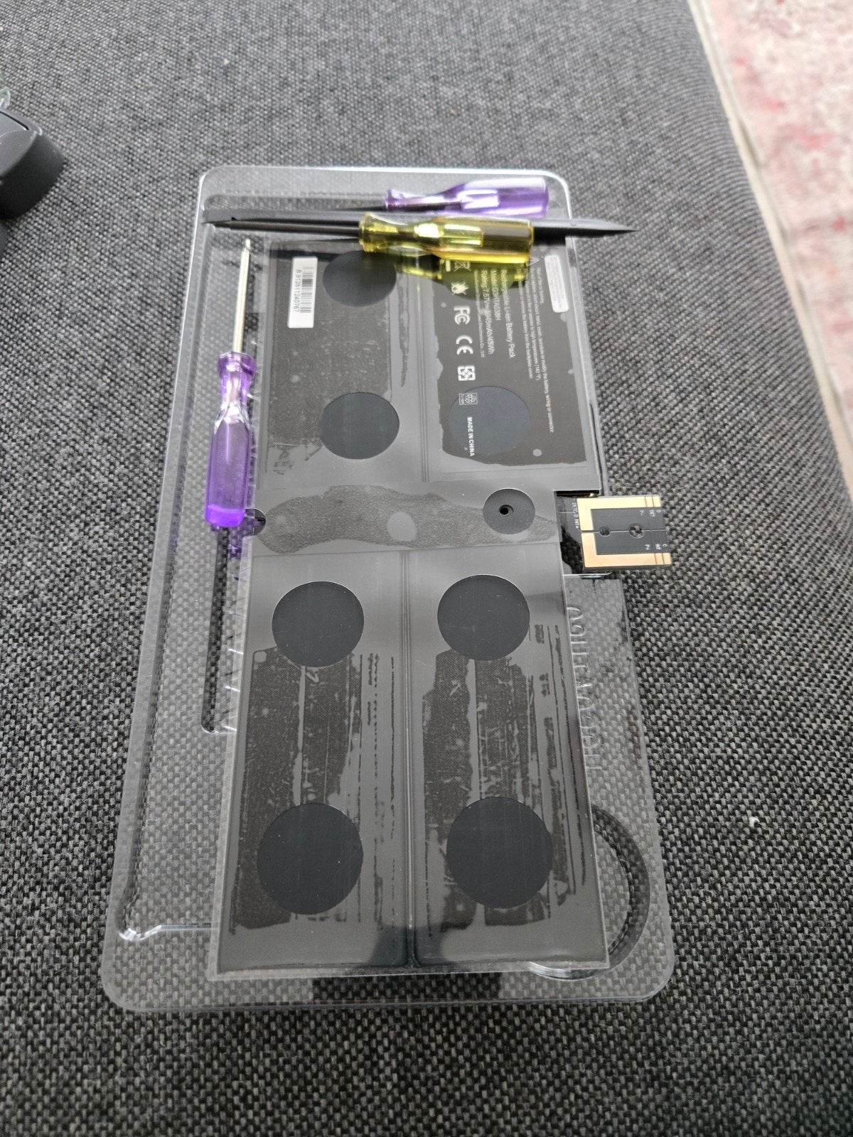 MacBook Pro A1502 Accu Batterij met Gereedschap, Ophalen of Verzenden, Nieuw, Apple (compatibel)