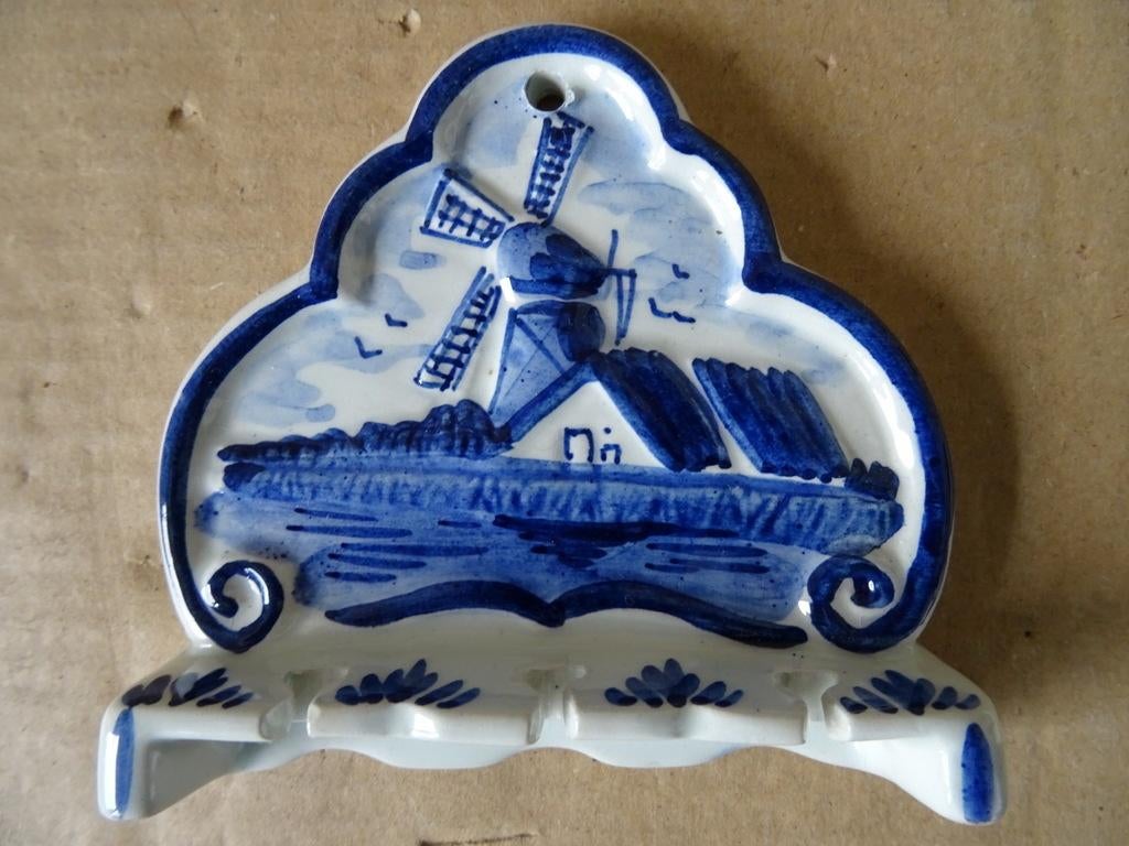 Vintage Delfts blauw lepelrekje Delfts Holland 19euro p stuk, Antiek en Kunst, Curiosa en Brocante, Ophalen of Verzenden