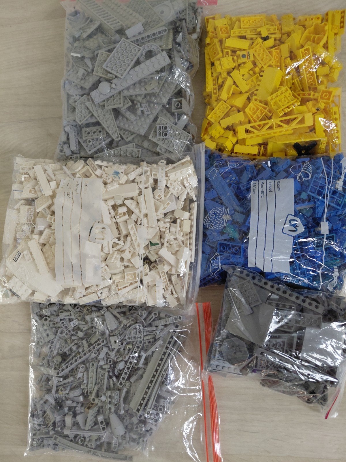 Grote partij Lego losse stenen (diverse kleuren), Gebruikt, Inclusief extra onderdelen, Lego, Ophalen of Verzenden