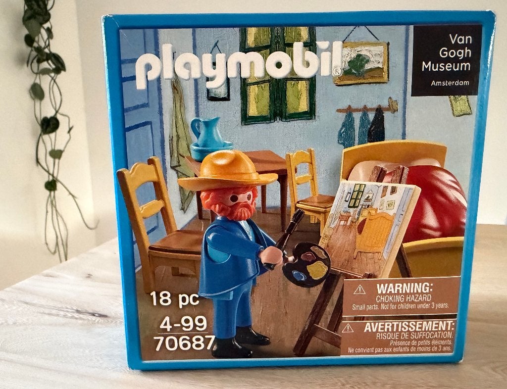 Playmobil Van Gogh The Bedroom, Kinderen en Baby's, Speelgoed | Playmobil, Complete set, Overige typen, Nieuw, Ophalen of Verzenden