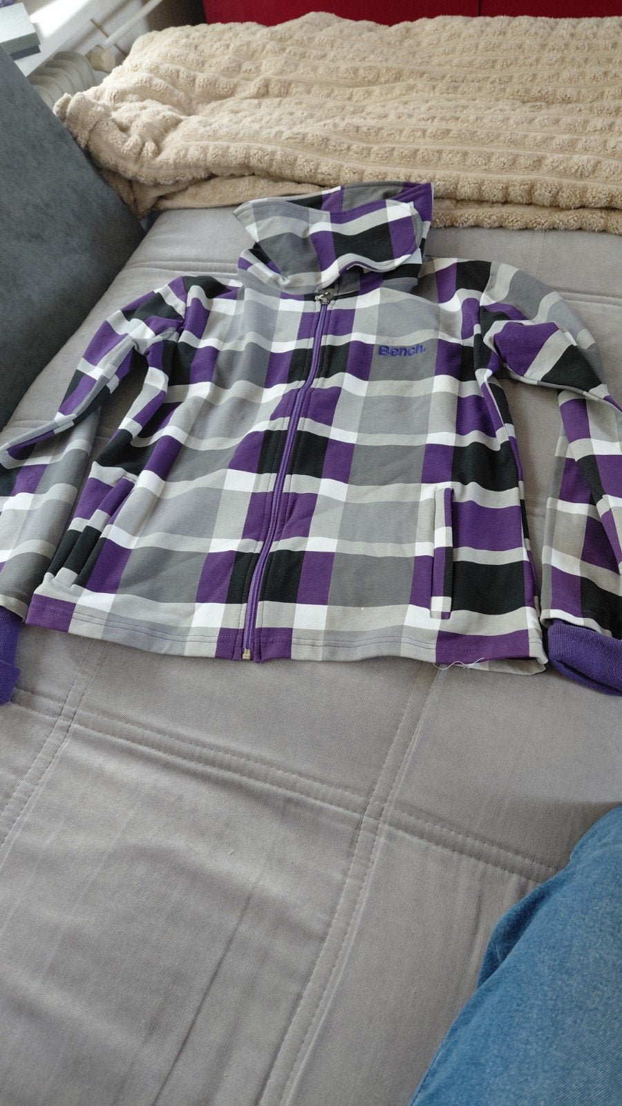 Bench vest dames (L), Kleding | Dames, Truien en Vesten, Paars, Maat 42/44 (L), Bench, Ophalen of Verzenden