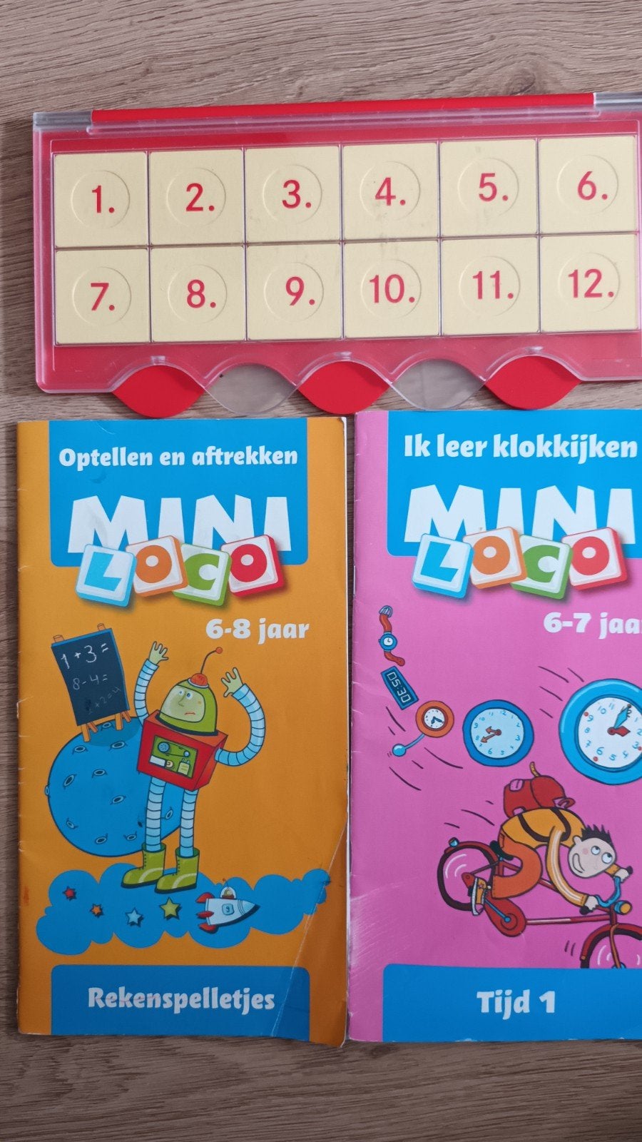 mini loco doos met 2 boekjes leerzaam, Ophalen