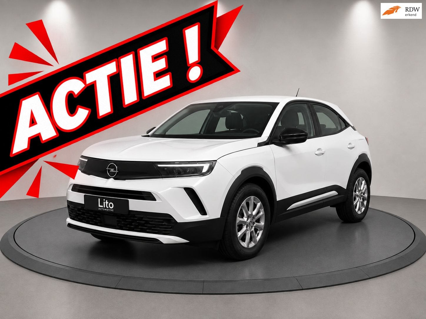 Opel MOKKA 1.2 Edition|CARPLAY|NAVI|AIRCO|WHITE|, Voorwielaandrijving, 101 pk, Gebruikt, Euro 6
