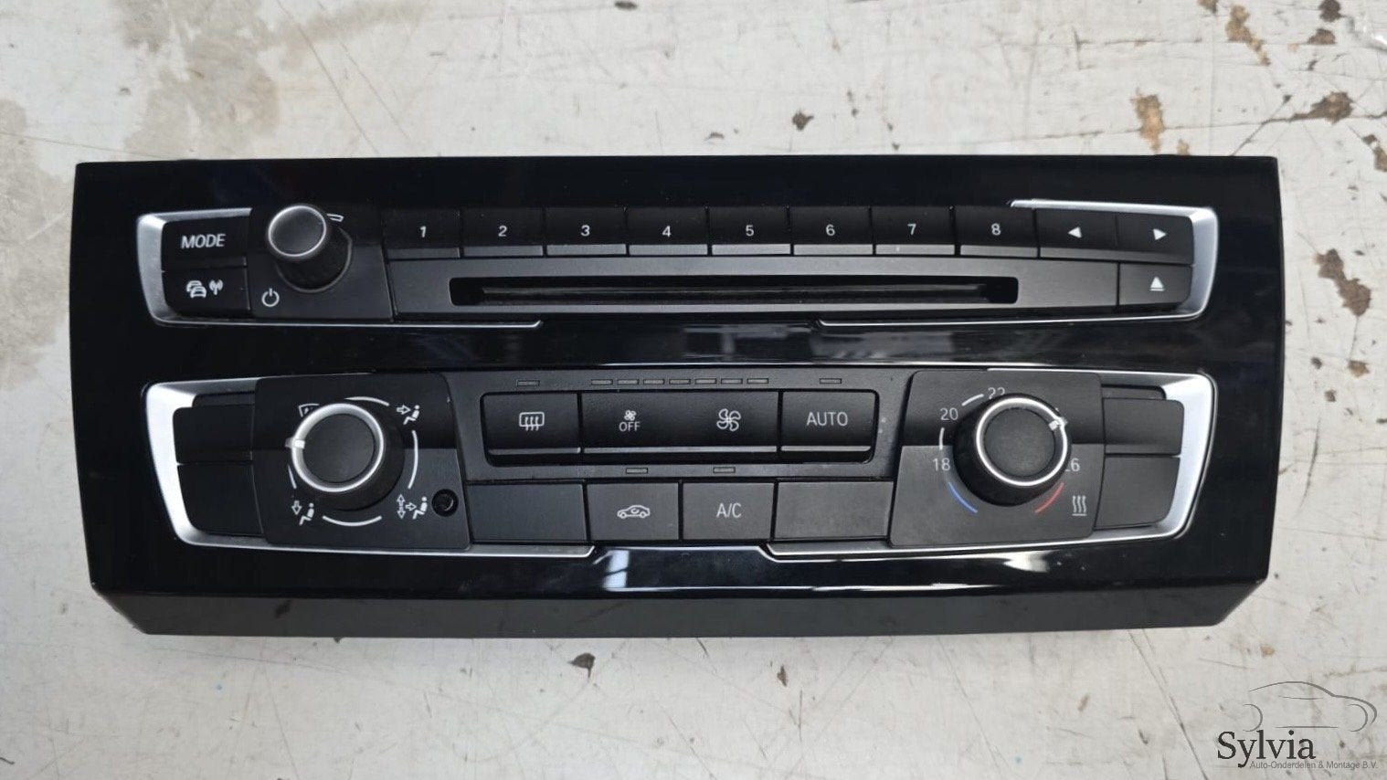 Climatronic airco kachel en radio bedieningspaneel Aut BMW 1, Auto-onderdelen, Gebruikt, -, -, Ophalen of Verzenden