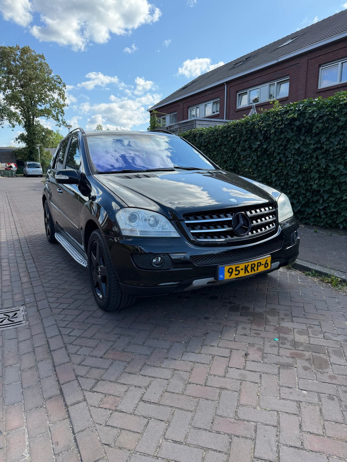 Mercedes-Benz M-Klasse Ml350 2006 Zwart, Auto's, 1935 kg, Zwart, 272 pk, Particulier