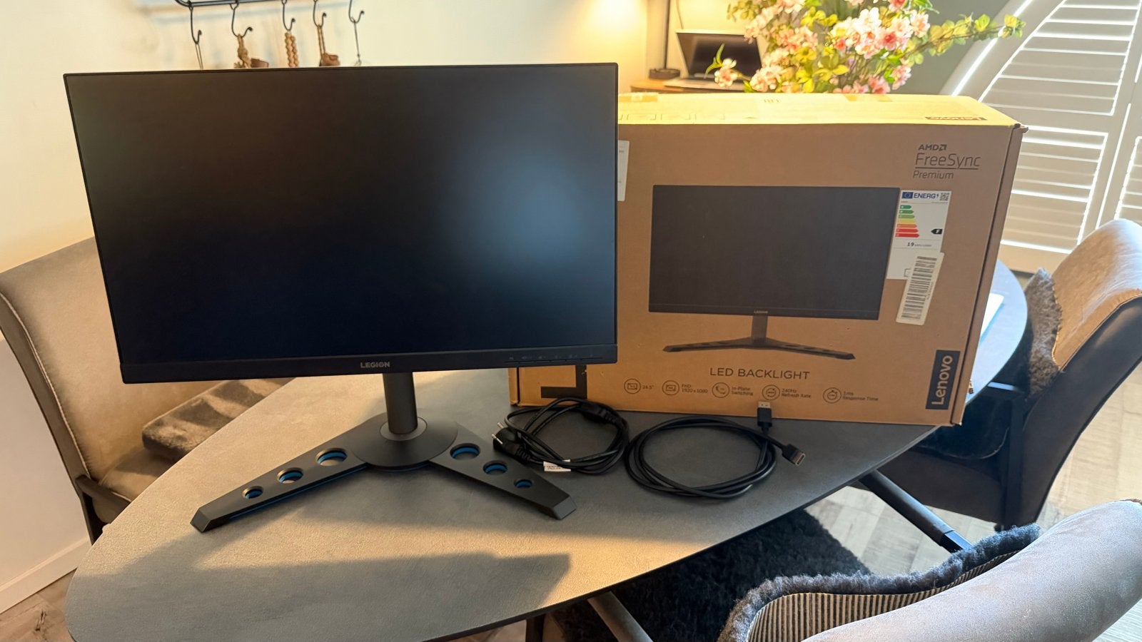 Lenovo Legion Monitor | 24.5 inch, 240hz, 1ms, IPS paneel, Computers en Software, Monitoren, Gaming, IPS, Full HD, Ophalen of Verzenden