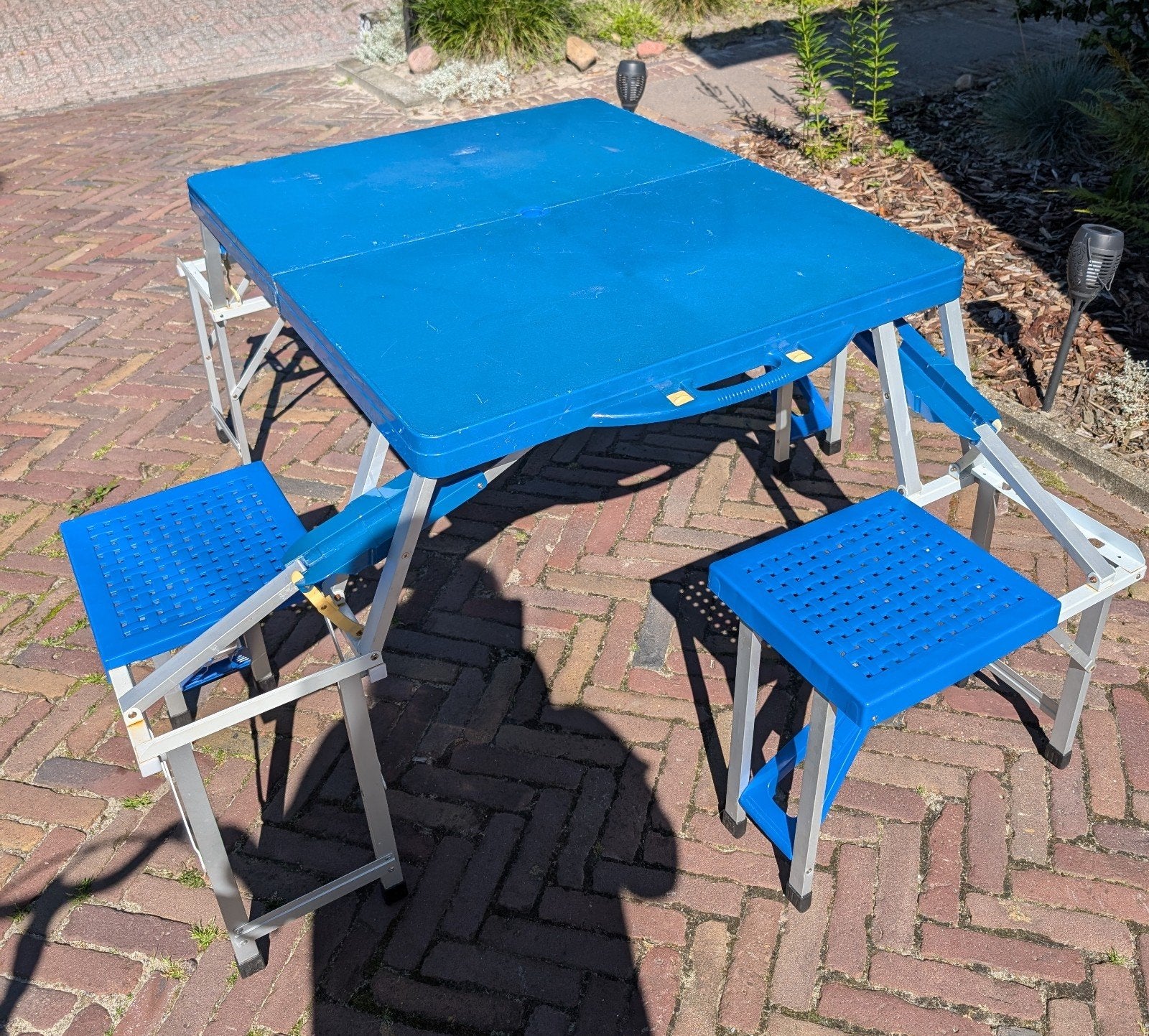 Kinder picknicktafel opklapbaar, Caravans en Kamperen, Ophalen, Campingtafel