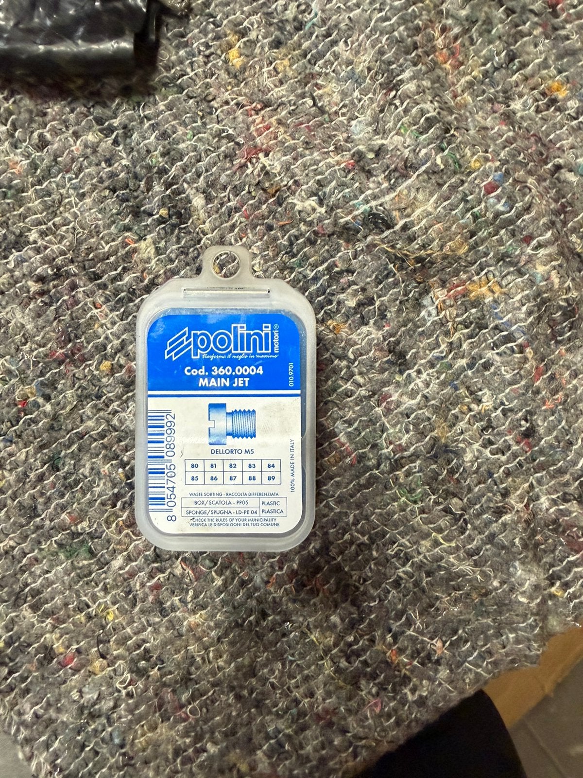 Polini sproeierset 5mm, Ophalen of Verzenden, Zo goed als nieuw