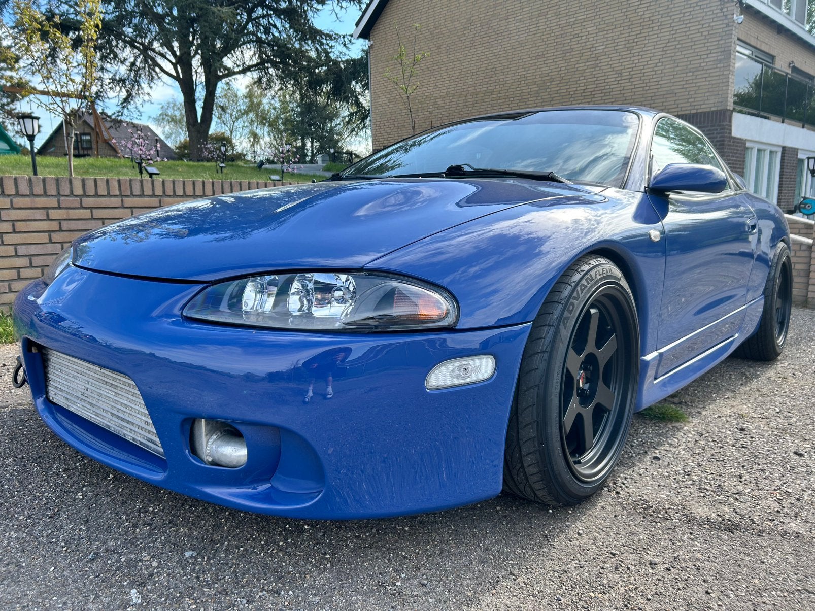 Eclipse 2.0 GST 400PK Gebouwde auto launch control, Voorwielaandrijving, Stof, 4 cilinders, Blauw