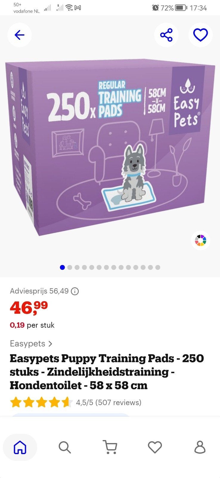 Easy pets training pads voor zindelijkheid, Dieren en Toebehoren, Honden-accessoires, Ophalen of Verzenden