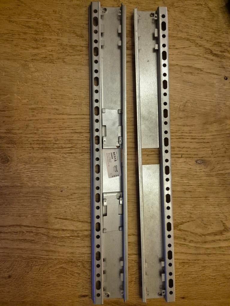 Ikea Besta ophangrail TV, Ophalen, Gebruikt, 50 tot 100 cm, Minder dan 100 cm