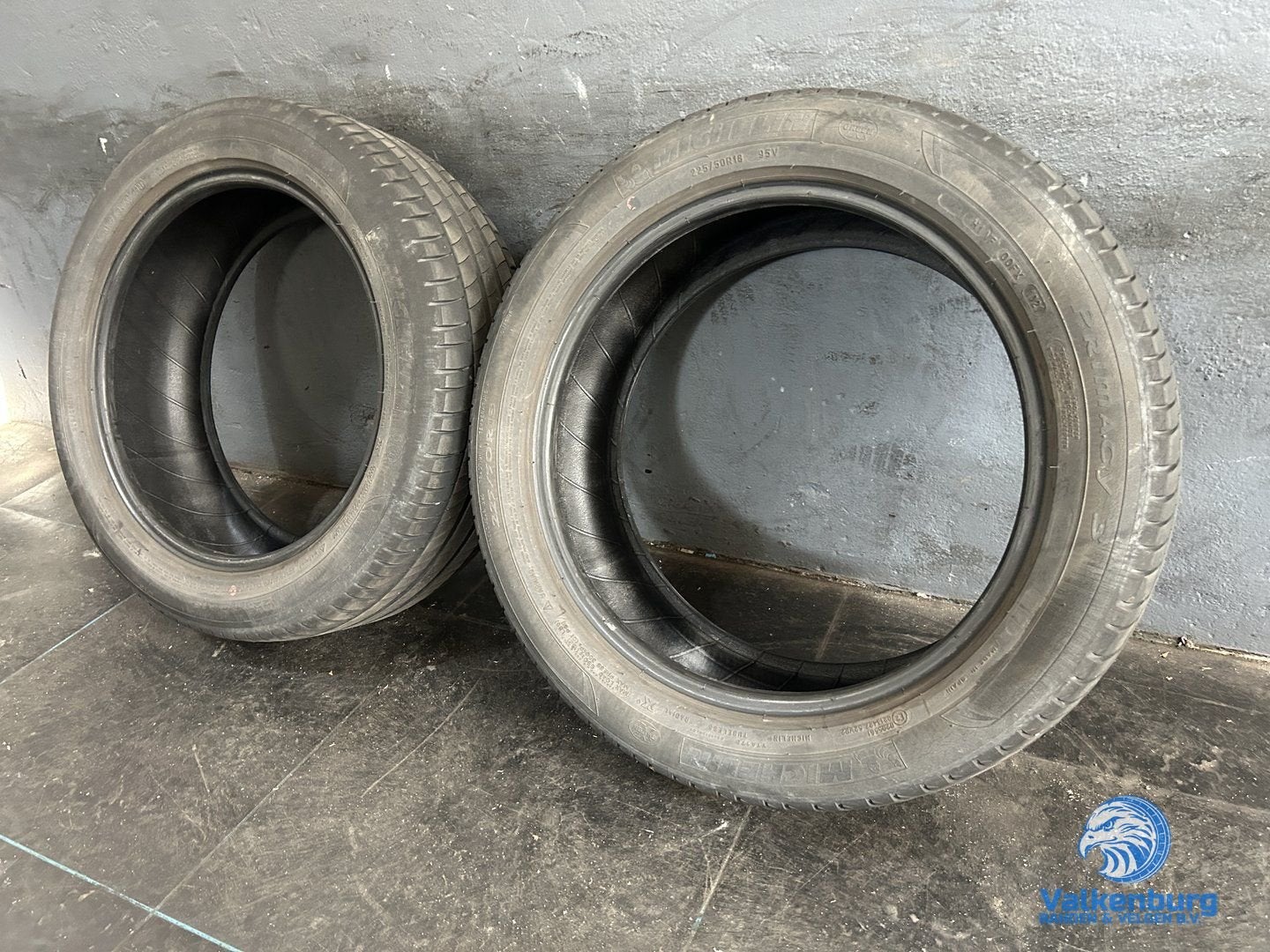 7mm! Zomerbanden 225/50R18 Michelin Primacy 3, 18 inch, Gebruikt, -, -