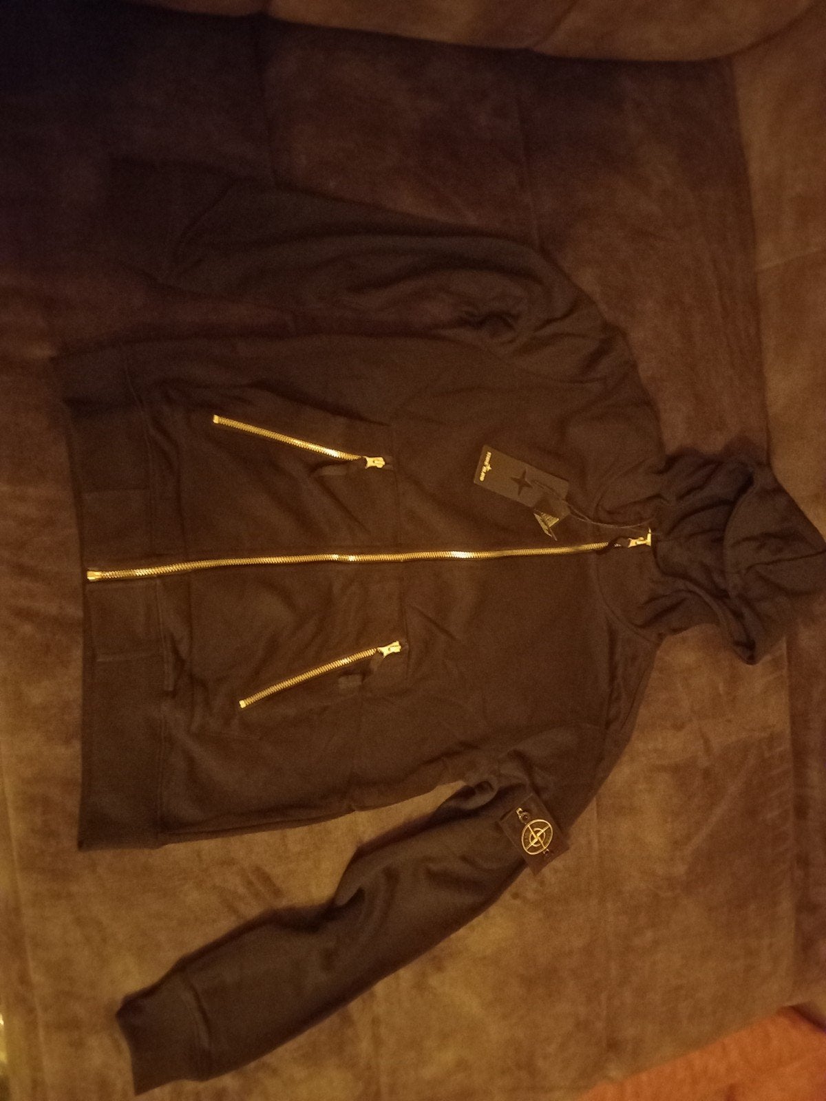 Stone Island vest/zomerjas, Kleding | Heren, Maat 48/50 (M), Zwart, Nieuw, Ophalen of Verzenden