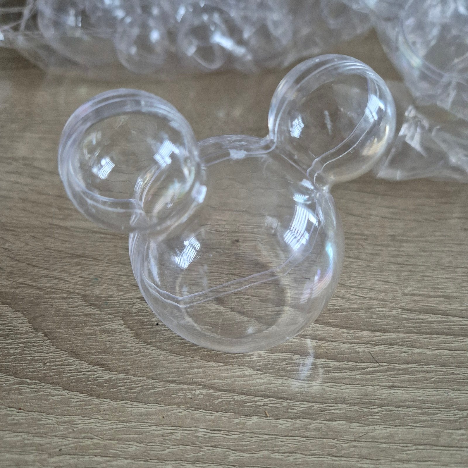 36 doorzichtige Mickey Mouse doosjes - traktatie/decoratie, Ophalen of Verzenden, Mickey Mouse, Nieuw, Overige typen