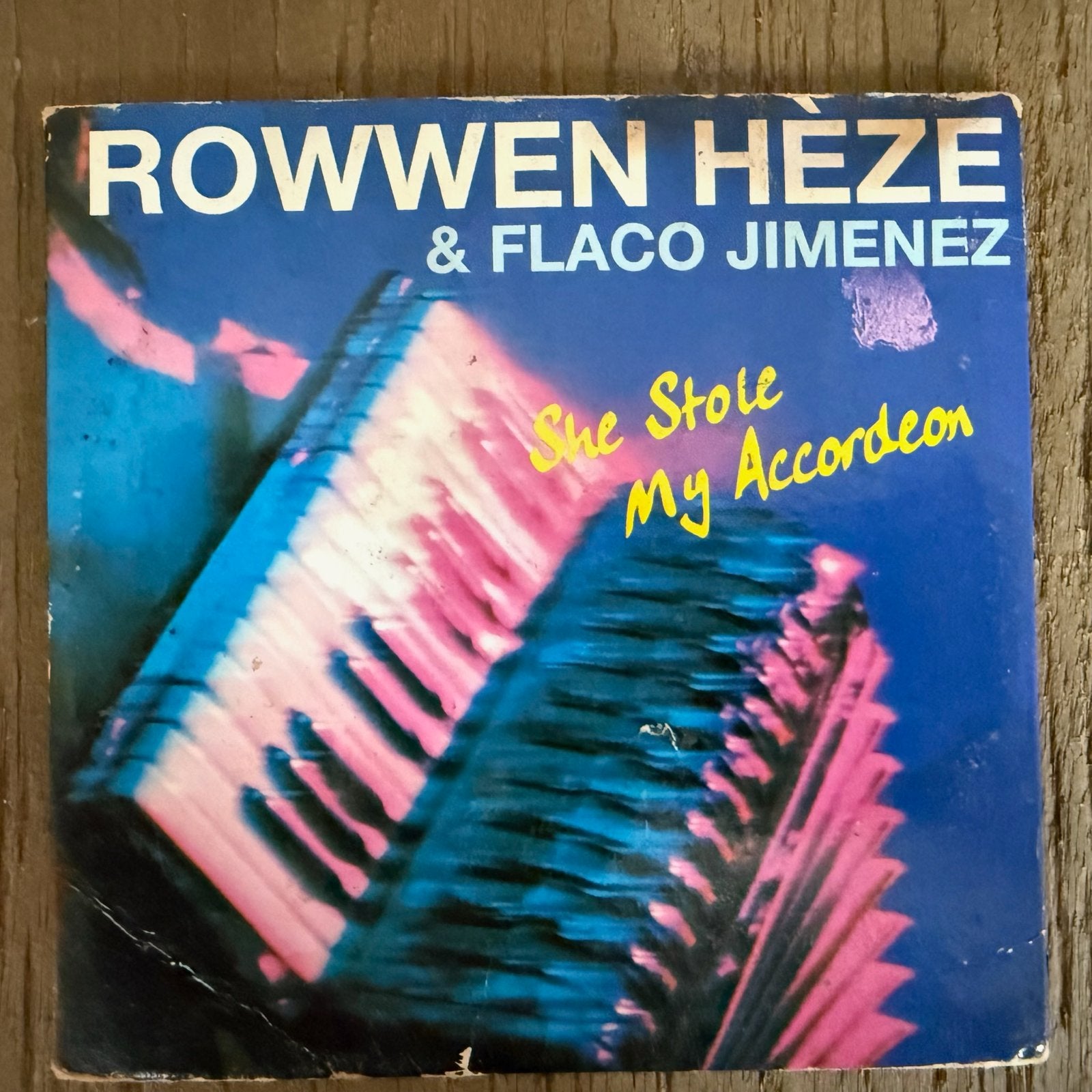 Rowwen Hèze & Flaco Jimenez - She Stole My Accordion CD Sing, Ophalen of Verzenden, Gebruikt, Single