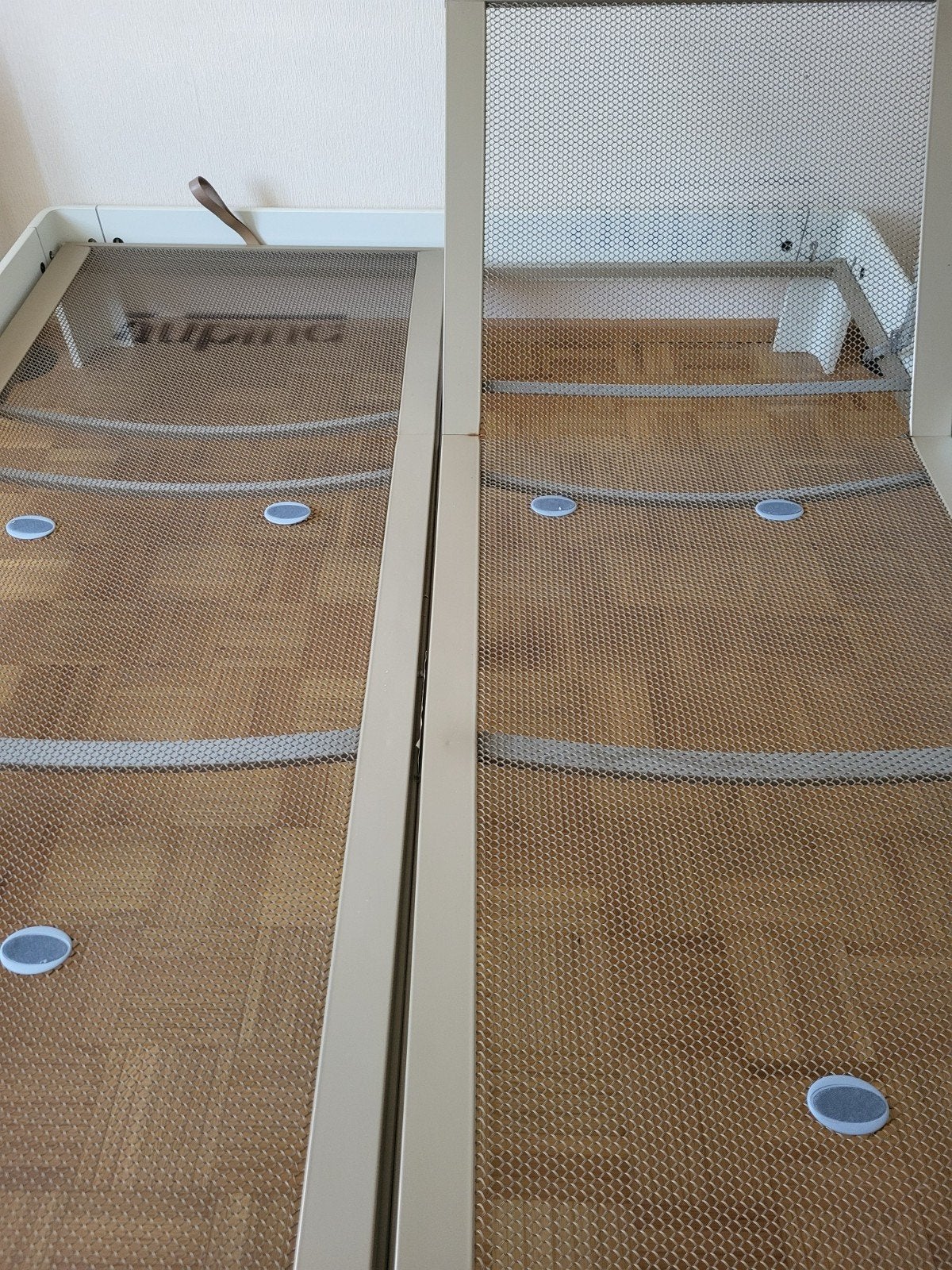 Auping Auronde bed 210 x 180 cm, Ophalen, Overige materialen, Tweepersoons, 180 cm