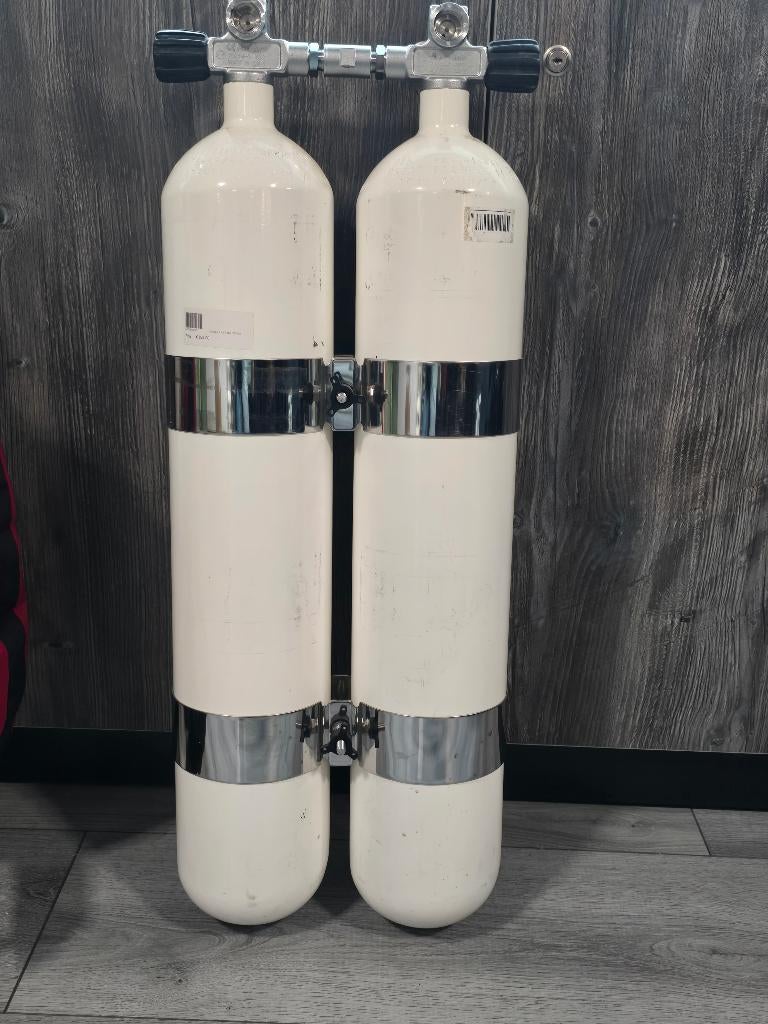 Dubbelsets, Watersport en Boten, Ophalen, Gebruikt, Duikfles