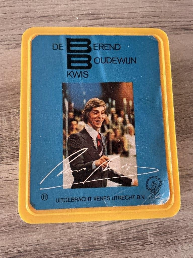 De Berend Boudewijn Kwis - Vintage Gezelschapsspel, Een of twee spelers, Ophalen of Verzenden, Gebruikt, Venes Utrecht B.V.