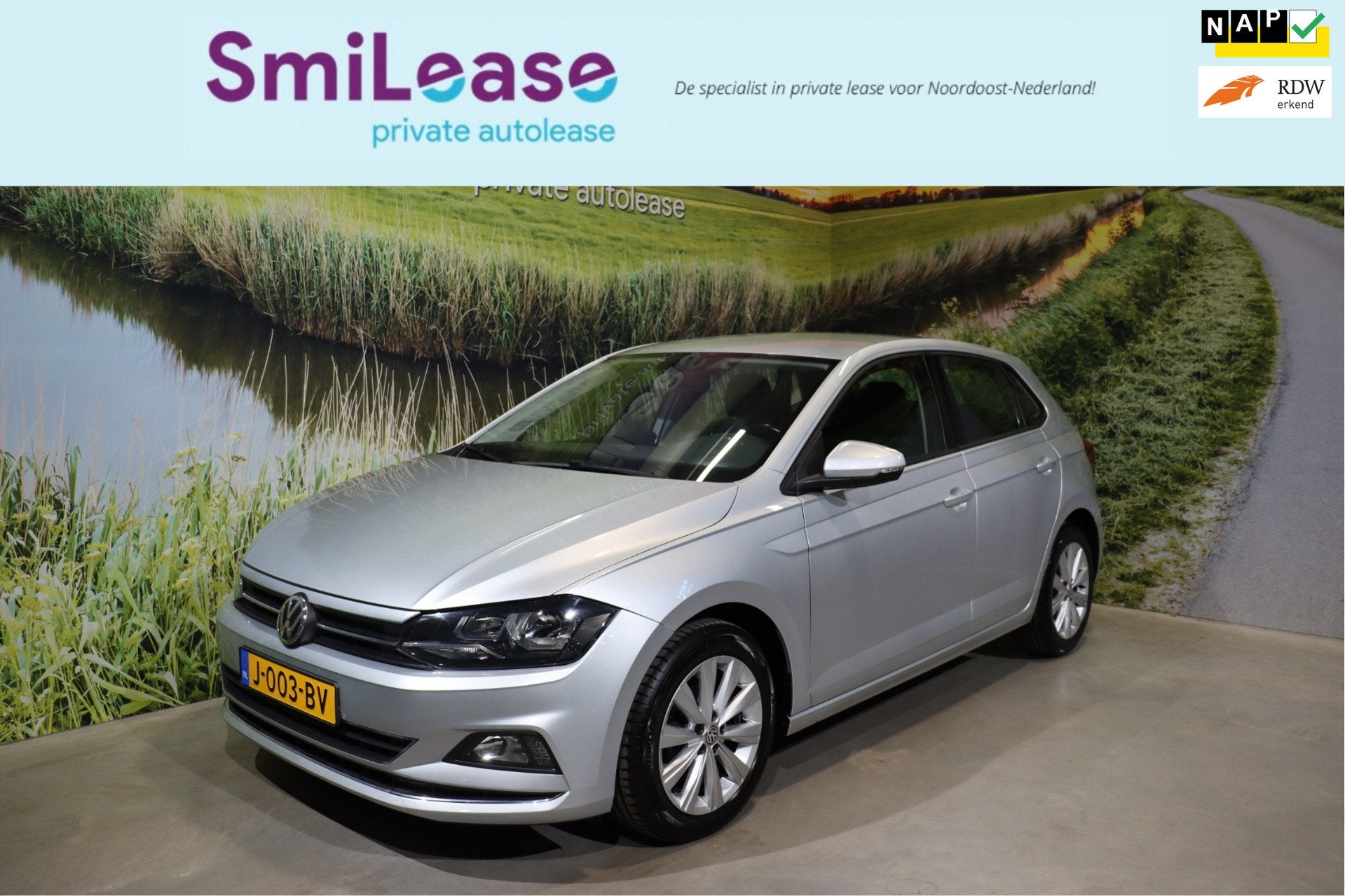 Volkswagen Polo 1.0 TSI Highline | Adaptive Cruise | CarPlay, Auto's, Voorwielaandrijving, 95 pk, Met garantie (alle), 1055 kg