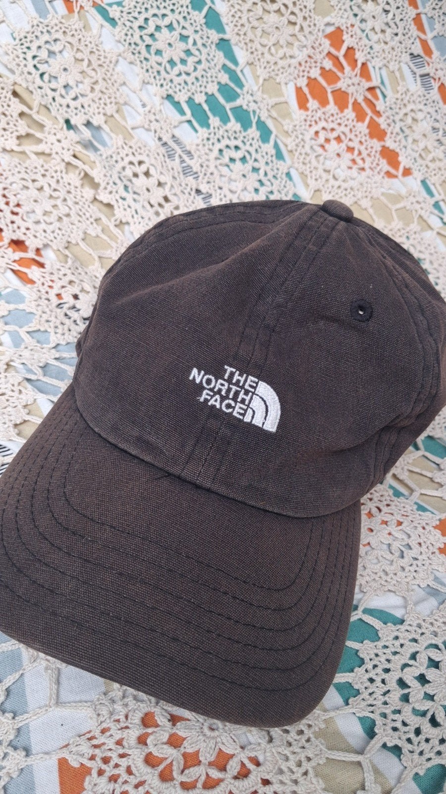 The North face pet / cap bruin, Ophalen of Verzenden, One size fits all, The North Face