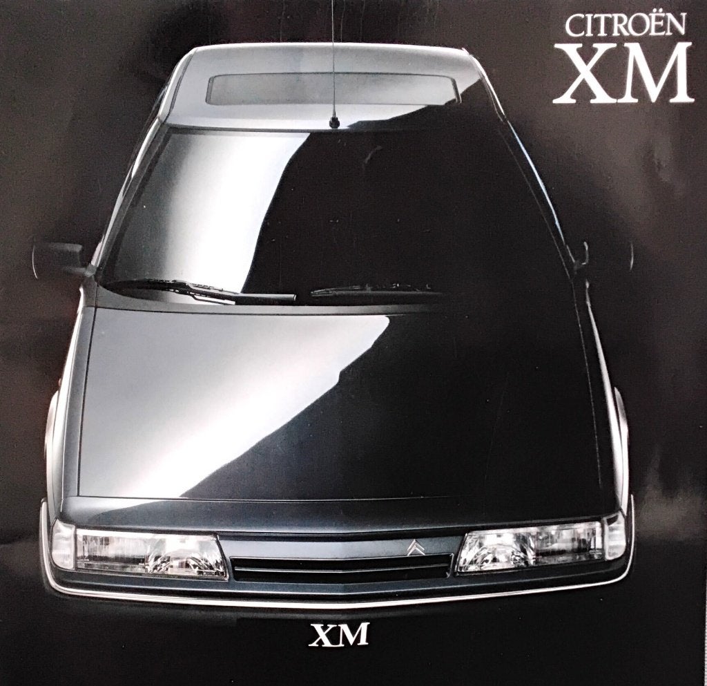 TWEE CITROEN XM AUTO BROCHURES, Ophalen of Verzenden, Zo goed als nieuw, Citroën, Citroen Nederland