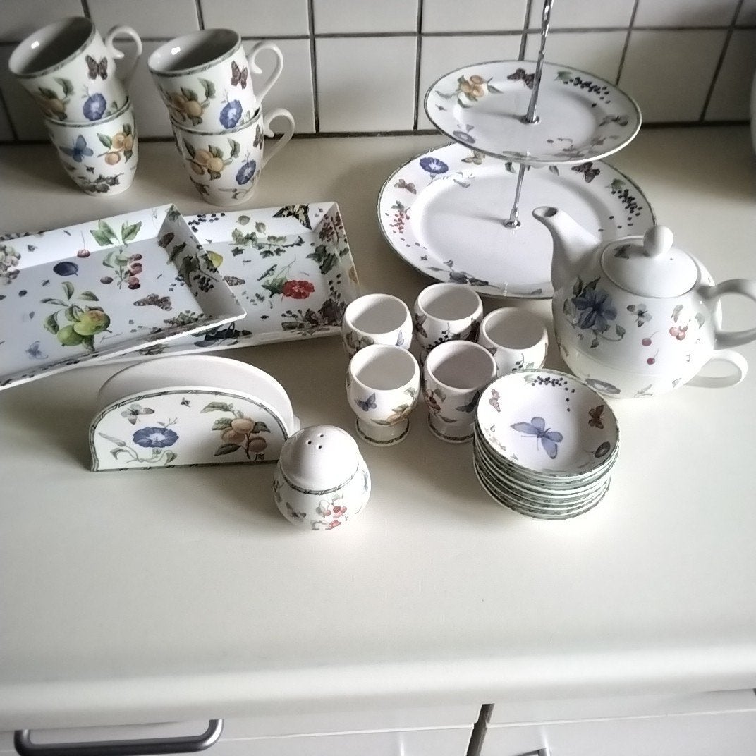 Janneke brinkman fruit & flowers, Ophalen of Verzenden, Zo goed als nieuw, Overige stijlen, Bord(en)