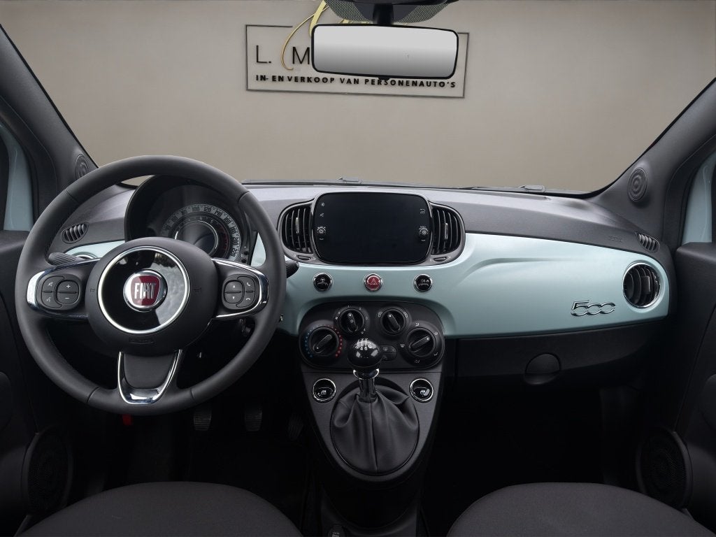 Fiat 500 1.0 Hybrid Dolcevita 2023 BLAUW | Apple CarPlay | D, Keurmerk '100% Onderhouden', Stof, Gebruikt, Origineel Nederlands