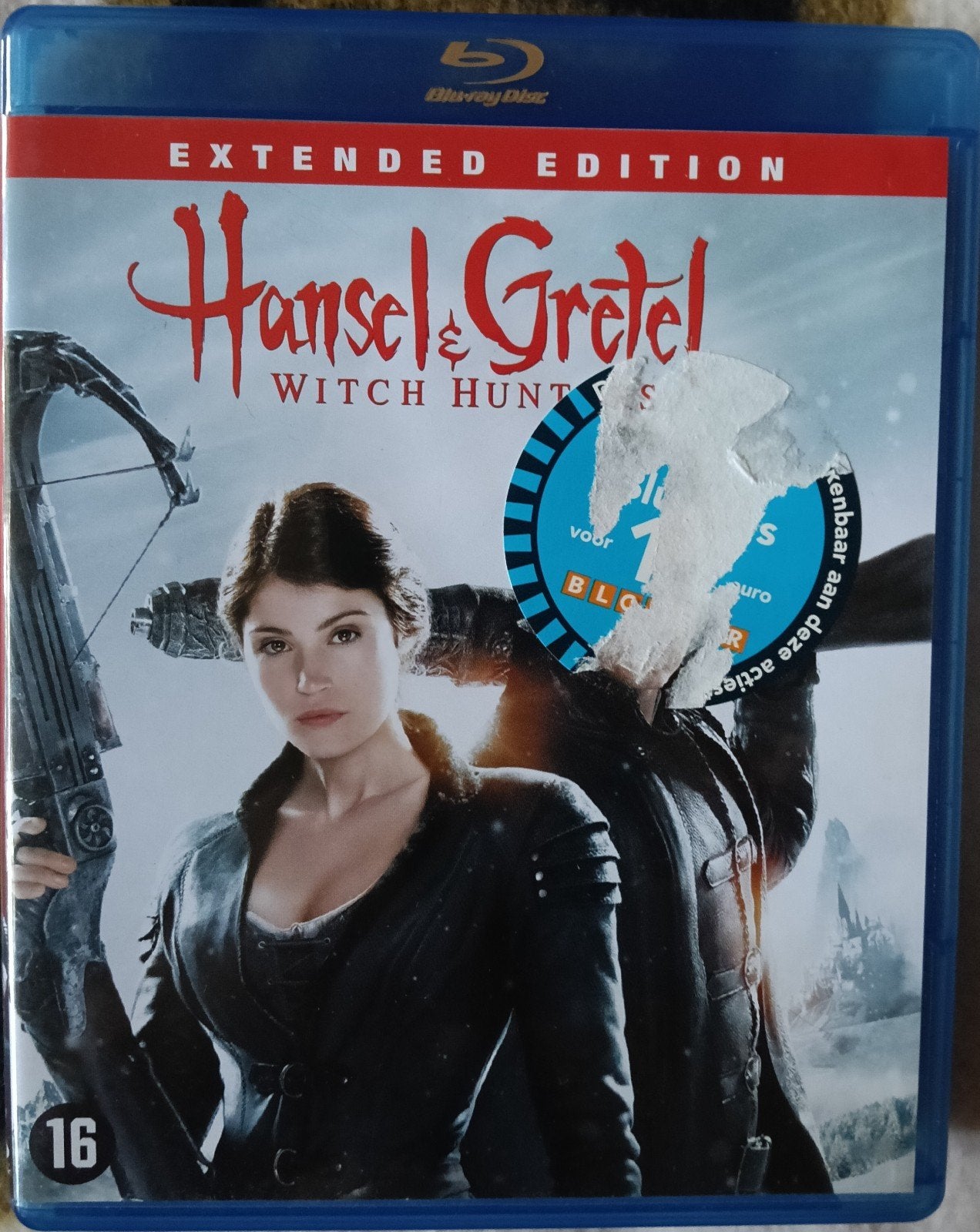 Hansel & Gretel Witch Hunt bluray, Ophalen of Verzenden, Zo goed als nieuw
