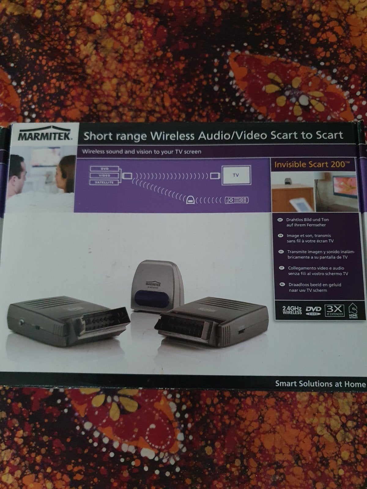 Marmitek Invisible Scart 200 Draadloze Audio/Video Zender, Audio, Tv en Foto, Audiokabels en Televisiekabels, Gebruikt, Scartkabel