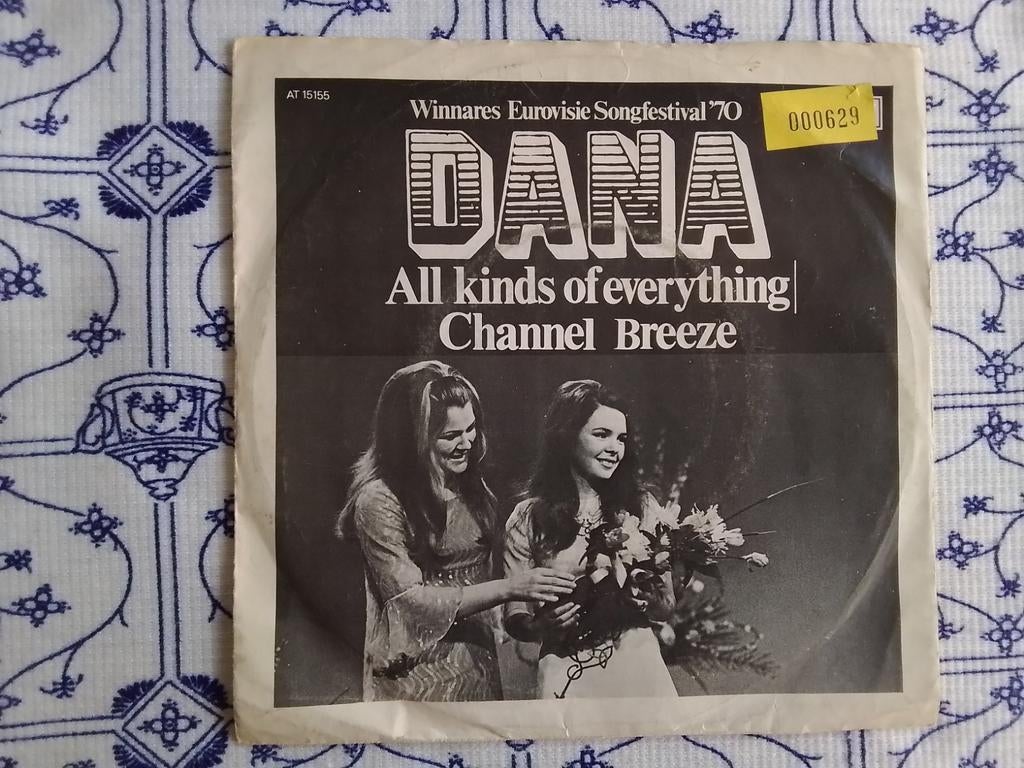 Dana       All kinds of everything   Eurovisie Songfestival, Ophalen of Verzenden, Zo goed als nieuw, Pop, Single