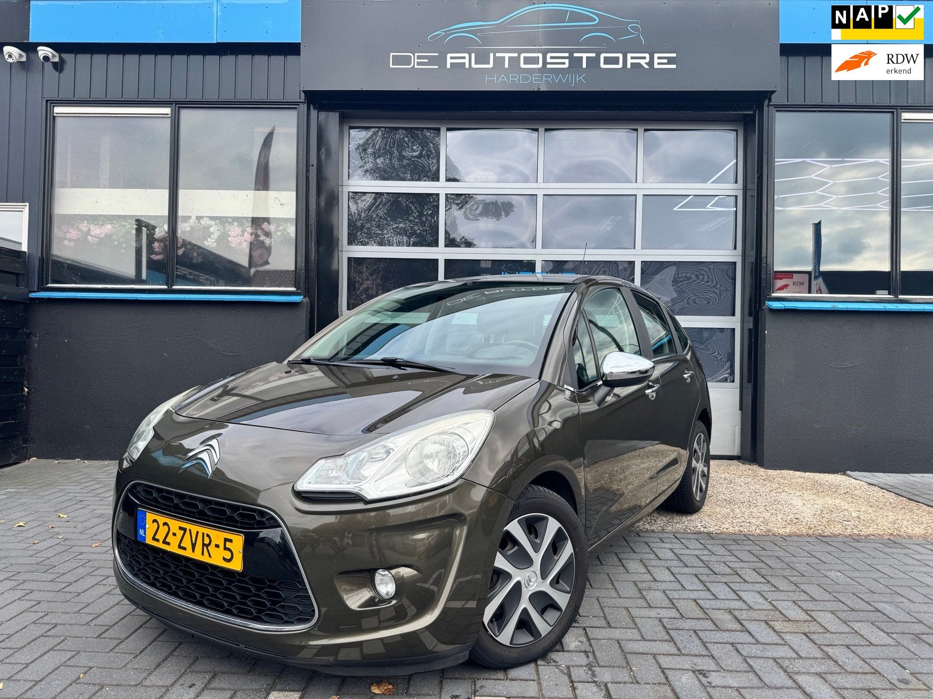 Citroen C3 1.2 VTi Collection 2e Eig Airco Cruise Usb trekha, Auto's, Voorwielaandrijving, Stof, Zwart, 1199 cc