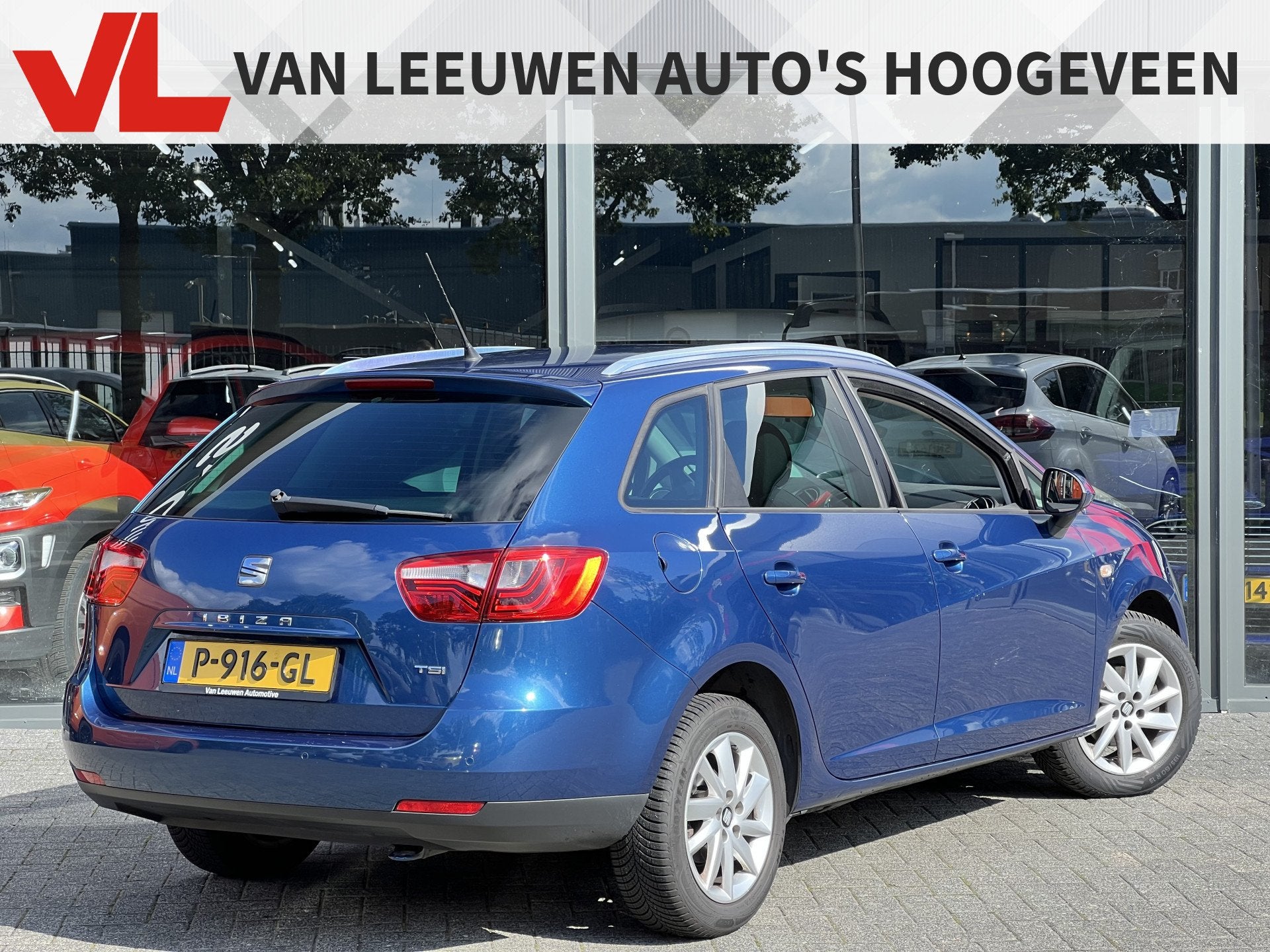 SEAT Ibiza ST 1.2 TSI FR | Cruise | Clima | Cruise, Auto's, Voorwielaandrijving, Euro 5, Stof, Zwart