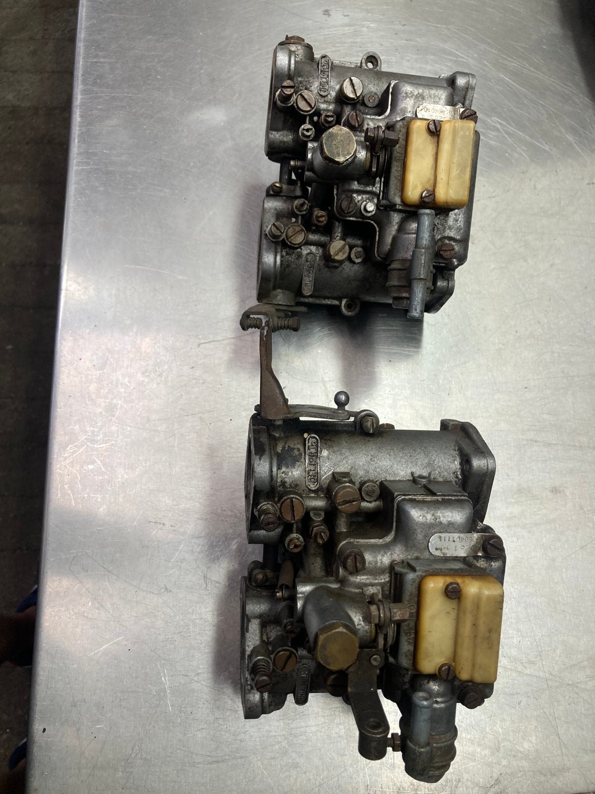 Dellorto dhla 40 mm carburateurs geen weber dcoe, Auto-onderdelen, Verzenden, Gebruikt, Oldtimer onderdelen