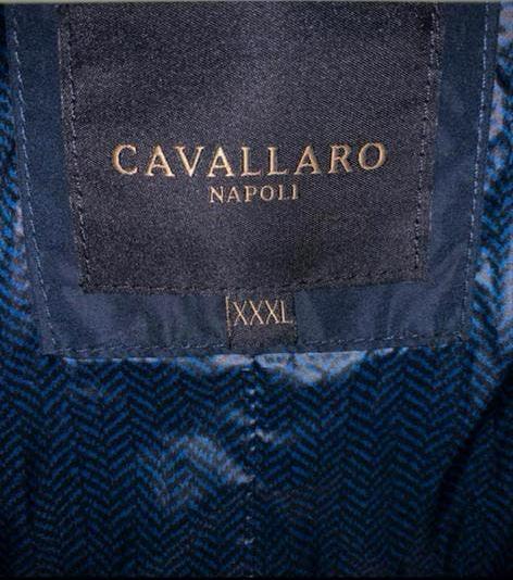 Cavallaro Napoli Ruffo Jacket XXXL - Zo goed als nieuw, Ophalen of Verzenden, Zo goed als nieuw, Overige maten, Blauw