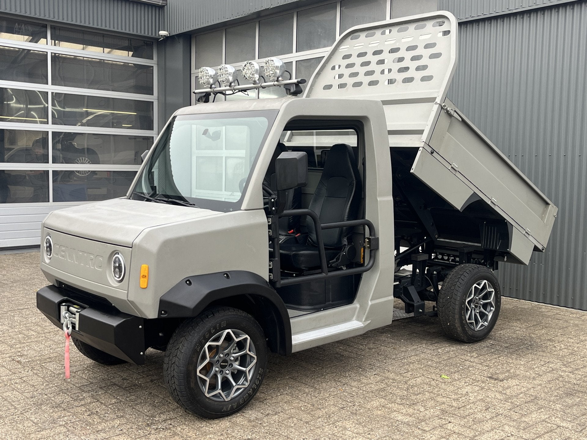 Cenntro Logistar TeeMak Kipper 100% elektrisch Nieuw ideaal, Auto's, Gebruikt, Zwart, Zilver of Grijs, Te koop